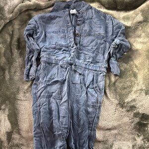 Denim Blue Jumpsuit